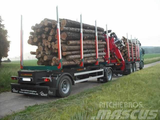 Ebert KHA 18 Kurzholz-Anhänger NEU Ρυμούλκες ξυλείας