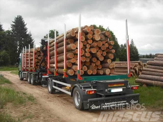 Ebert KHA 18 Kurzholz-Anhänger NEU Ρυμούλκες ξυλείας
