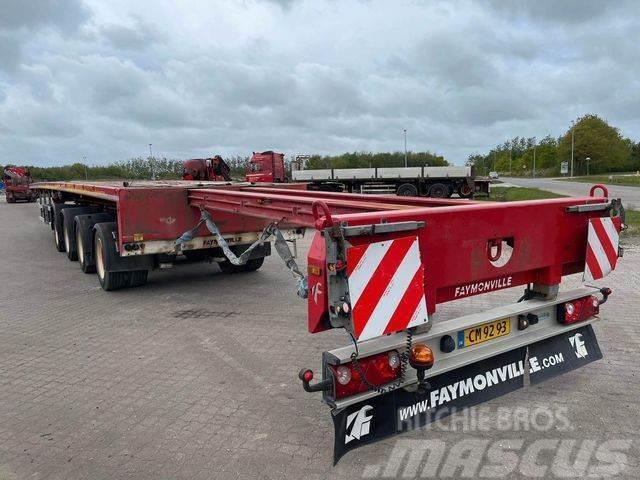 Faymonville 55 m long wing trailer Ημιρυμούλκες μεταφοράς οχημάτων