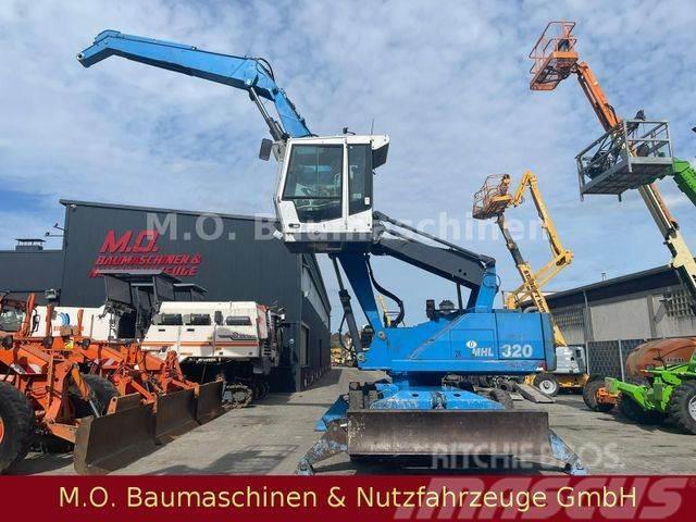 Fuchs MHL 320 / ZSA / AC / Hochfahrbare Kabine / Εκσκαφείς με τροχούς - λάστιχα