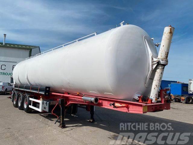 General Trailer silo kipper tank 60m3 for water vin 057 Ημιρυμούλκες βυτίων