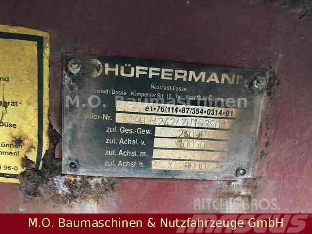 Hüffermann HMA 24.24 / Muldenanhänger / 24t Ρυμούλκες Container 
