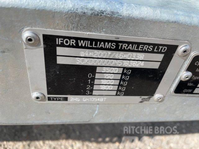 Ifor Williams 2Hb GH35, NEW NOT REGISTRED,machine transport824 Ρυμούλκες μεταφοράς οχημάτων
