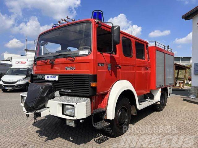 Iveco 75-16 AW 4x4 LF8 Feuerwehr Standheizung 9 Sitze Άλλα Vans