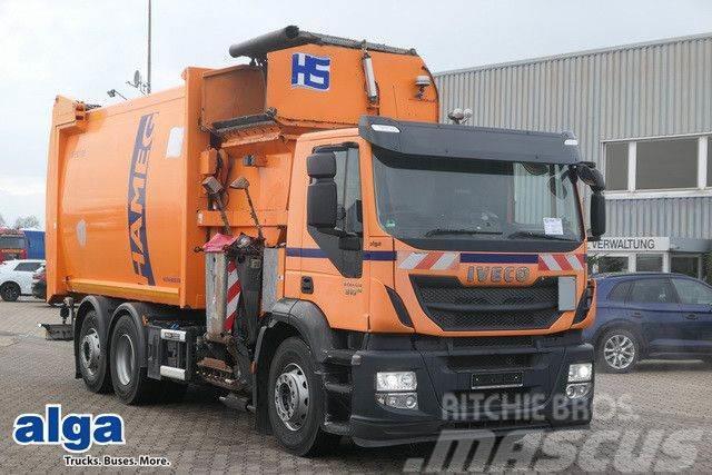 Iveco AD260SY/PS, Terberg, Seitenlader, 30m³, 140tkm Απορριμματοφόρα