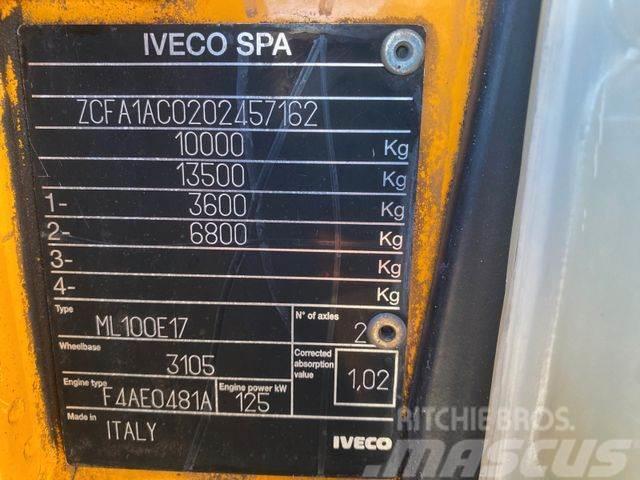Iveco EUROCARGO 100E17 for containers 4x2 vin 162 Φορτηγά ανατροπή με γάντζο