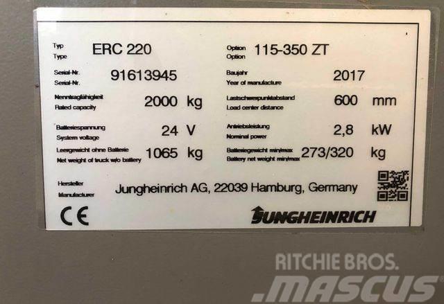 Jungheinrich ERC 220 - 3500MM HUB - 2000KG - 2357STD. Περονοφόρο ανυψωτικό συλλογής παραγγελιών μεγάλου ύψους