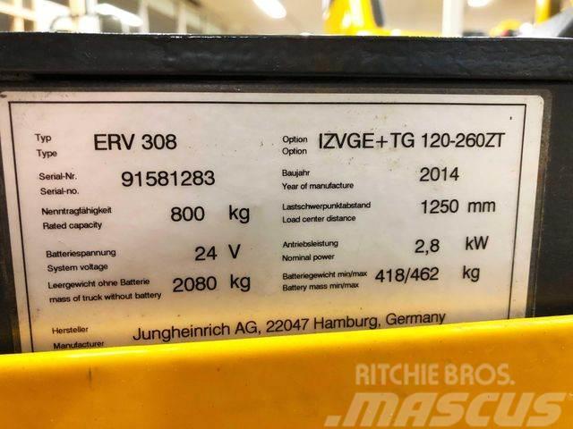 Jungheinrich ERV 308 - SPEZIALBAU - 4659STD. - BJ.2014 Περονοφόρο ανυψωτικό συλλογής παραγγελιών μεγάλου ύψους