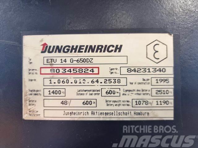 Jungheinrich ETV 14 - 6.2M HUBHÖHE - 5.083 STD. Ανυψωτικά στενών δρόμων