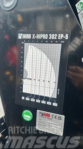  Kran HIAB X-HiPro 302 EP-5 Φορτηγά με Γερανό