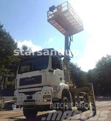 MAN TGA 18.310 4x4 AMV Platform 360 1000kg Εναέριες πλατφόρμες τοποθετημένες σε φορτηγό