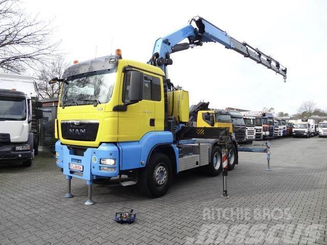 MAN TGS 33.440 6X4 BB Kran Effer 395 5S Φορτηγά με Γερανό