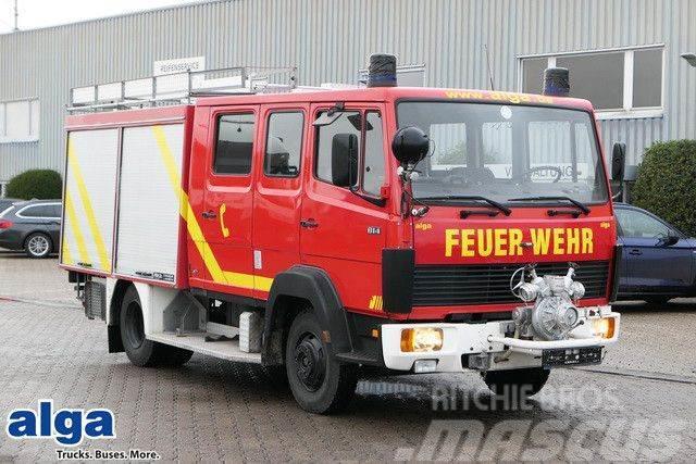 Mercedes-Benz 814 F 4x2, Pumpe, DOKA, Feuerwehr, 26tkm Άλλα Vans