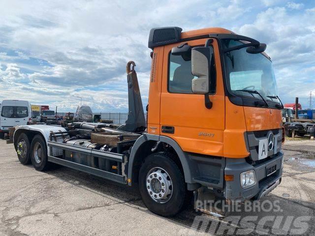 Mercedes-Benz ACTROS 2541 L for containers EURO 5 vin 036 Φορτηγά ανατροπή με γάντζο