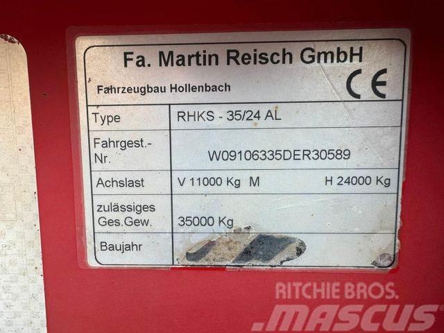 Reisch RHKS-35/24AL *Alu/Stahl Kippaufl./SAF/27m³* Ανατρεπόμενες ημιρυμούλκες
