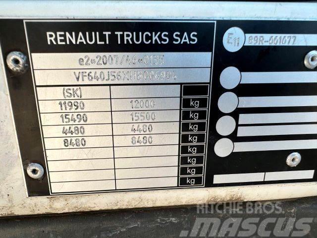 Renault D frigo manual, EURO 6 VIN 904 Φορτηγά Ψυγεία