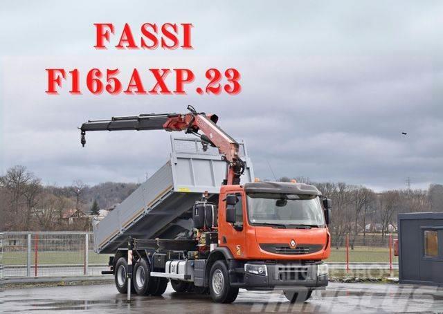 Renault Premium 370 *FASSI F165AXP.23 + FUNK/ 6x4 * TOP Φορτηγά με Γερανό