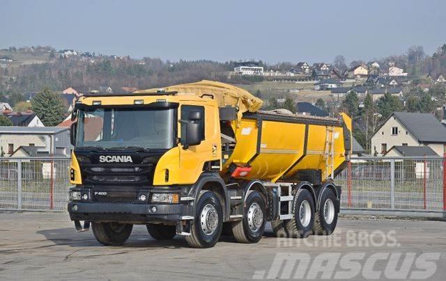 Scania P400 * Kipper / Apshfalt * 8x4 Φορτηγά Ανατροπή