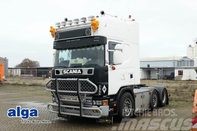 Scania R 164 6x2, V8, Hydraulik, ADR, Klima,Lampenbügel Τράκτορες