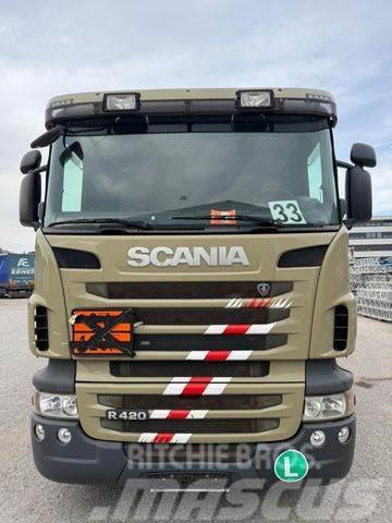 Scania R420 ADR 14000L BENZIN D HEIZ TANKWAGEN RETARDER Βυτιοφόρα φορτηγά
