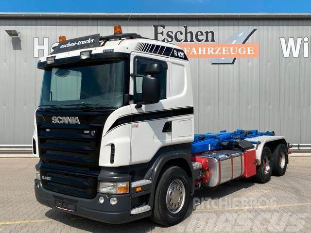 Scania R420 | MEILLER RK20.70*Retarder*AHK*Standheizung Φορτηγά ανατροπή με γάντζο