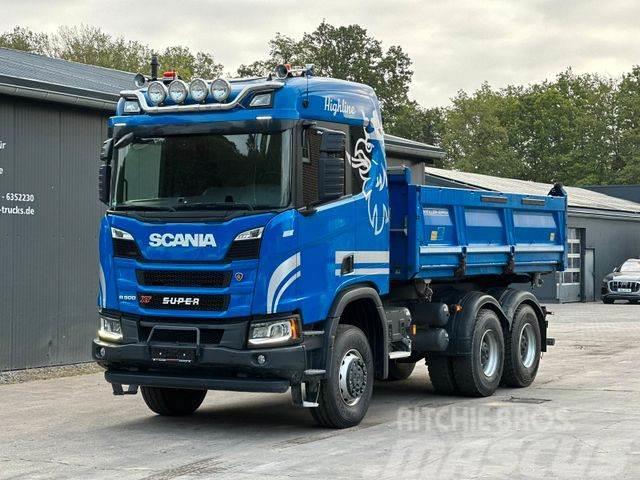 Scania R500 XT 6x6 Meiler Bordmatik Φορτηγά Ανατροπή