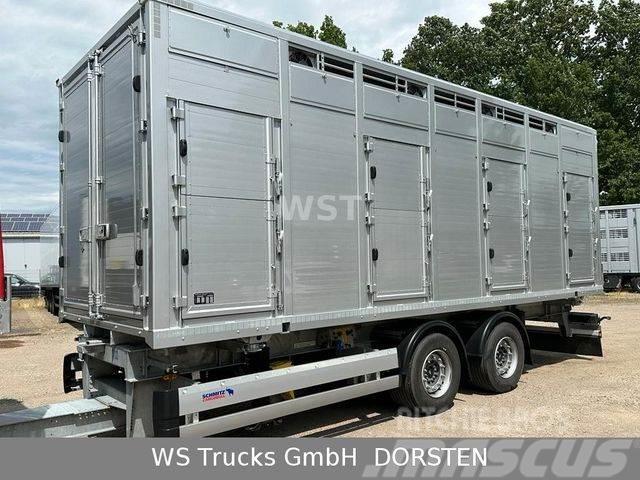 Schmitz Cargobull BDF Menke Einstock &quot;Neu Tandem Φορτηγά μεταφοράς ζώων