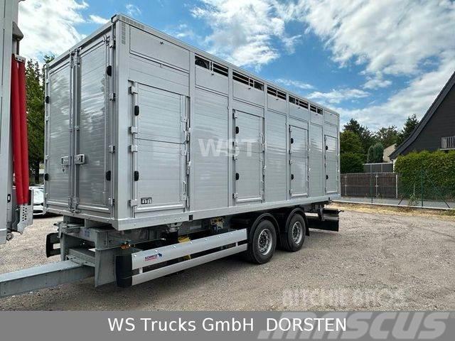 Schmitz Cargobull BDF Menke Einstock &quot;Neu Tandem Φορτηγά μεταφοράς ζώων