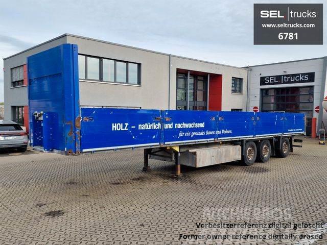 Schmitz Cargobull SPR 24 / Staplerhalterung / Lenkachse /Liftachse Επίπεδες/πλευρικώς ανοιγόμενες ημιρυμούλκες