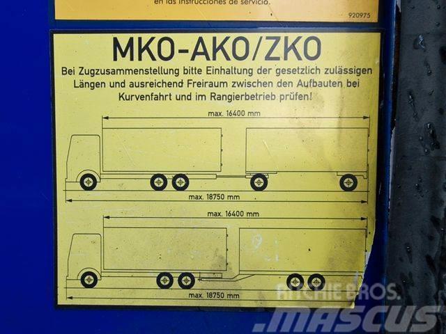 Schmitz Cargobull ZK 18/ Tandem Ρυμούλκες κλούβα