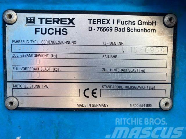 Terex Fuchs MHL 320 Umschlagbagger **BJ. 2008 * 7701H Εκσκαφείς με τροχούς - λάστιχα