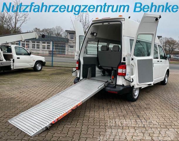 Volkswagen T5 L2H2 Kombi/8 Sitze/ AC/ AMF Rollstuhlrampe Μίνι λεωφορεία