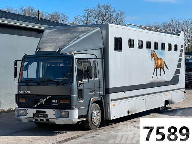 Volvo FL 6-11 Turbo Pferdetransporter 7 Pferde Φορτηγά μεταφοράς ζώων