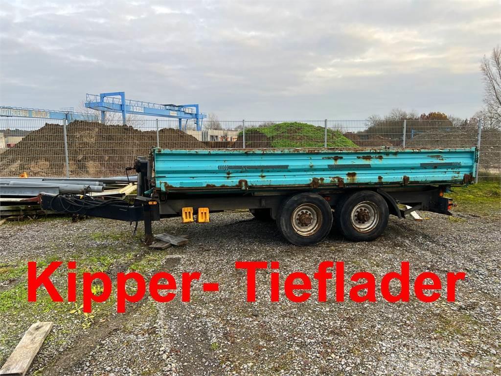 Obermaier 14 14 t Tandemkipper- Tieflader Ανατρεπόμενες ρυμούλκες