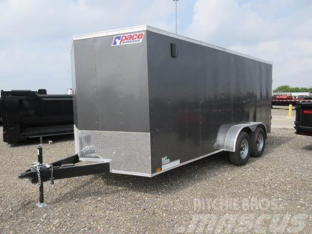 Pace American 7'X16' ENCLOSED TRAILER WITH REAR RAMP DO Ρυμούλκες κλούβα