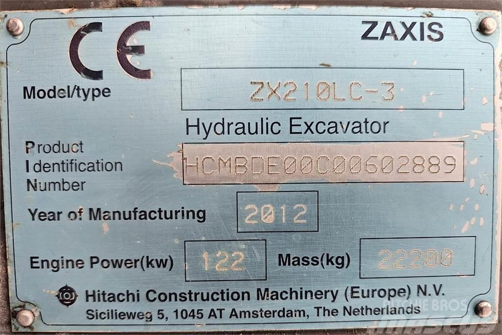 Hitachi ZX210LC-3 Εκσκαφείς με ερπύστριες