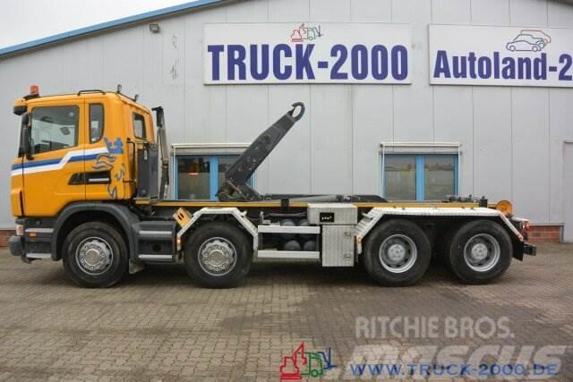 Scania G 480 8x4 Knick-Schub Haken 24 Tonnen Retarder Φορτηγά ανατροπή με γάντζο