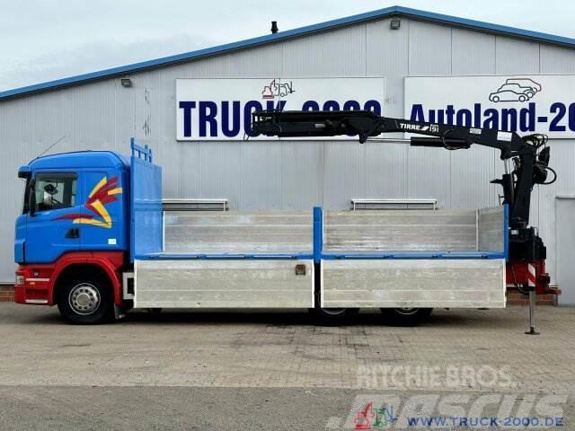 Scania R400 Atlas Tirre 191L 9m=1,7t. 7m Ladefl. 1.Hand Φορτηγά Kαρότσα με ανοιγόμενα πλαϊνά