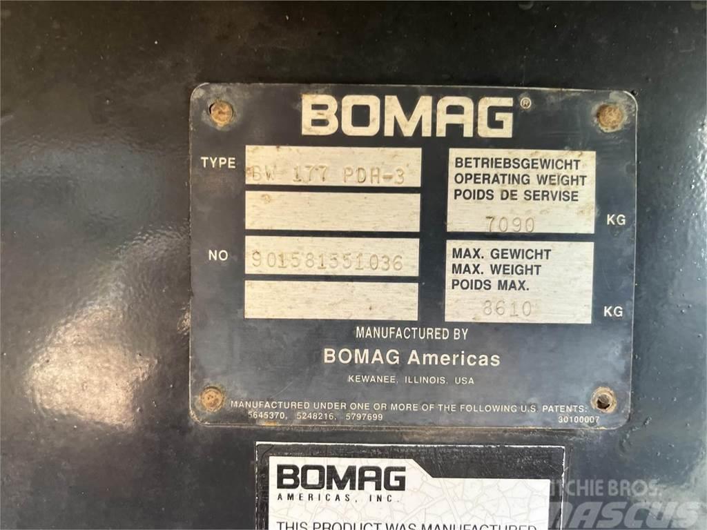 Bomag BW177PDH-3 Κύλινδροι συμπίεσης αποβλήτων