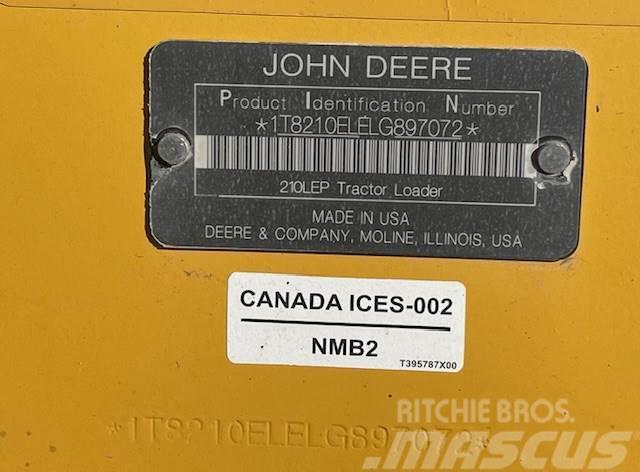 John Deere 210L EP Φορτηγά φόρτωσης κάδων