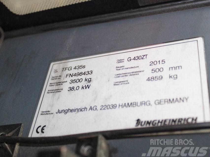 Jungheinrich TFG 435s G-430ZT Περονοφόρα ανυψωτικά κλαρκ με φυσικό αέριο LPG
