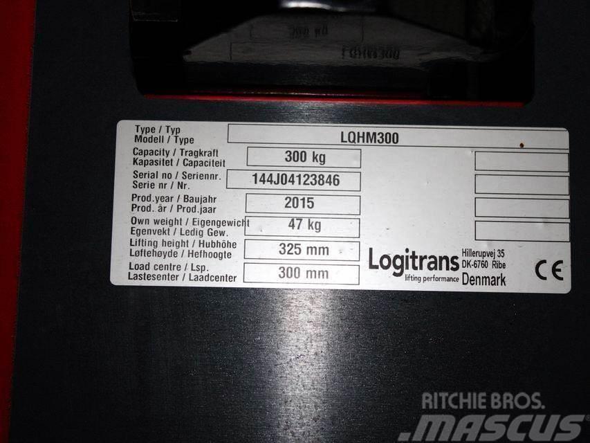 Logitrans LQHM 300 Χειροκίνητο περονοφόρο ανυψωτικό