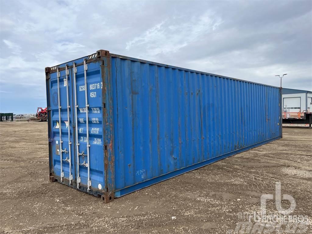  40 ft High Cube Ειδικά Container