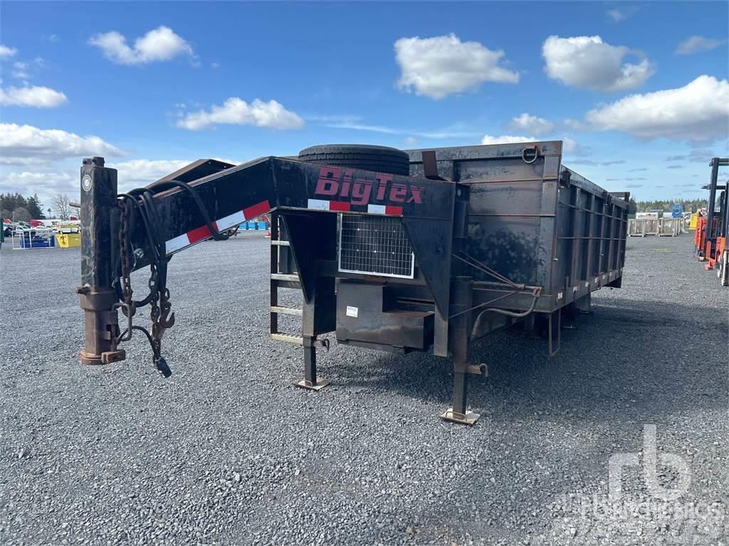 Big Tex 16 ft T/A Gooseneck Dump (Inope ... Ρυμούλκες μεταφοράς οχημάτων