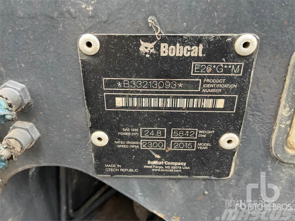 Bobcat E26 Εκσκαφάκι (διαβολάκι) < 7t