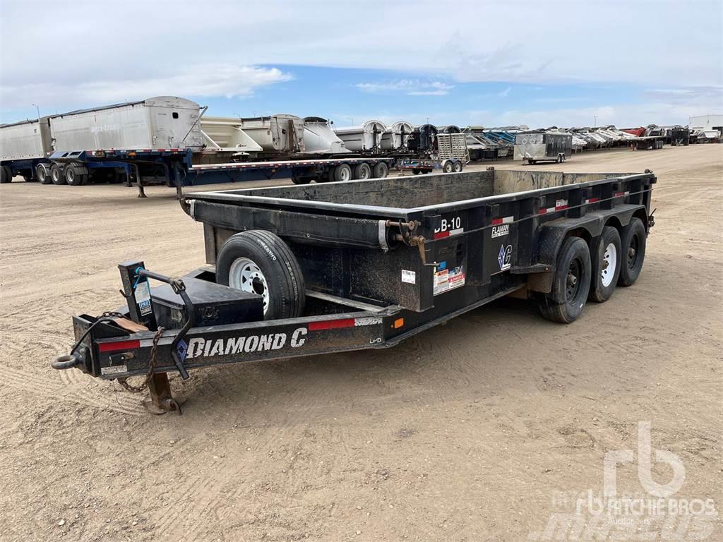 Diamond C 16 ft Tri/A Dump Ρυμούλκες μεταφοράς οχημάτων