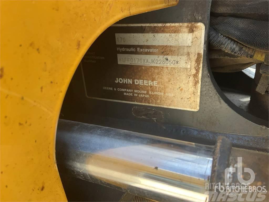 John Deere 17G Εκσκαφάκι (διαβολάκι) < 7t