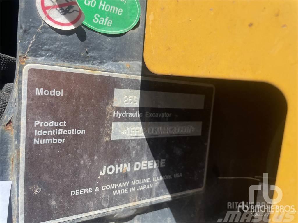 John Deere 26G Εκσκαφάκι (διαβολάκι) < 7t