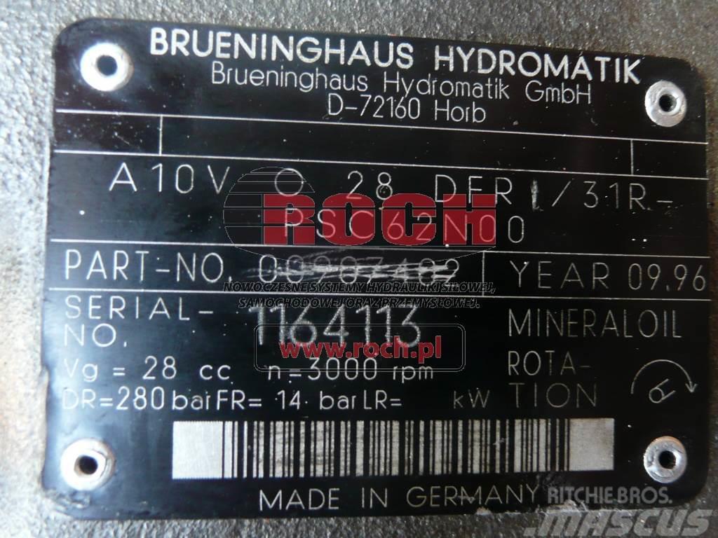 Brueninghaus Hydromatik A10VO28DFR/31R-PSC62N00 00907402 Υδραυλικά