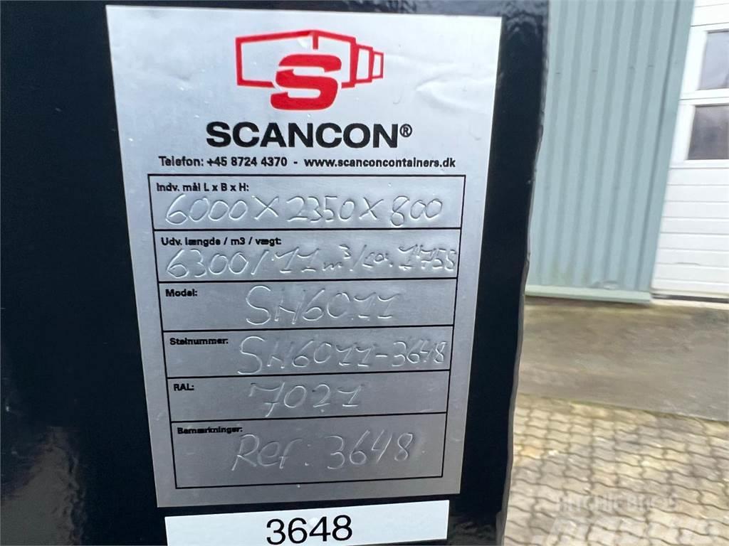  Scancon SH6011 Hardox 11m3 - 6000 mm container Πλατφόρμες